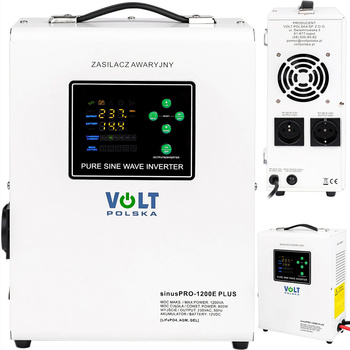 Zasilacz awaryjny SINUS PRO 1200 E PLUS 
