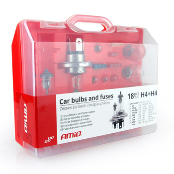 Zestaw żarówek i bezpieczników zasobnik