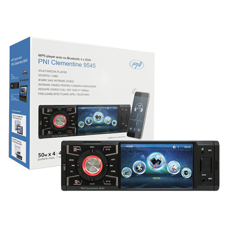 Radio Samochodowe Pni 9545 1Din 4`