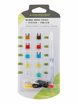 Bezpieczniki płytkowe Mini Zestaw próbni