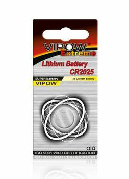 Bateria Vipow Extreme Cr2025 1Szt/Bliste