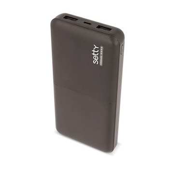 Power Bank Setty 10000 mAh czarny