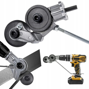 Adapter do cięcia blachy na wkrętarkę