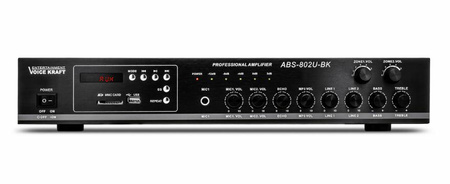 Wzmacniacz PA 80w Pilot Usb 2xMIC       