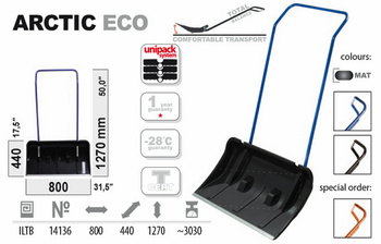 Łopata do śniegu zgarniacz ARCTIC ECO