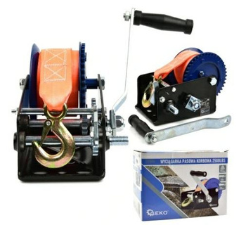 Wyciągarka pasowa korbowa 2500lbs