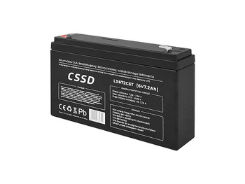 Akumulator Żelowy 6V 7,2Ah