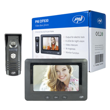 Videodomofon PNI DF930 z 1 monitorem,