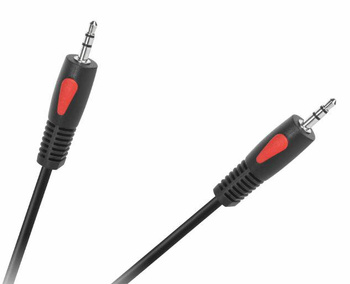 Kabel Jack 3,5 Wtyk- Wtyk 1m Cabletech