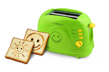 Toster Smiley Zielony Ekt003