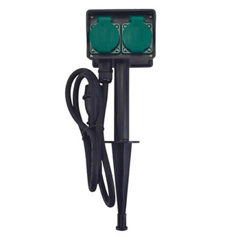 Podwójne gniazdo ogrodowe Dt10