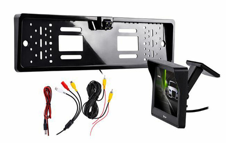 Zestaw cofania kamera z monitorem S2