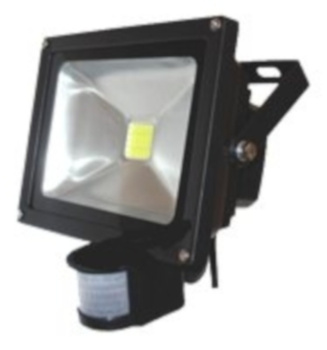 Lampa Led Reflektor czujnik PIR 10W