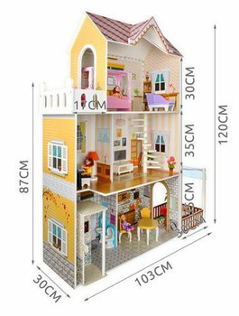 Domek dla lalek willa  00009152