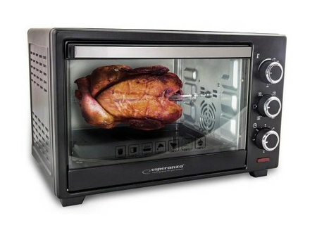 Mini Piekarnik Napoli z rożnem 25L 1600W