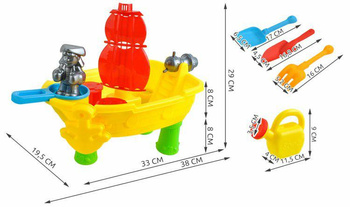 Statek piracki - zestaw do