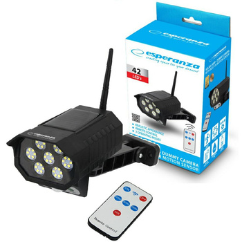Atrapa kamery monitoringu lampa solarna