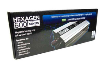 Przetwornica Hex 600 Sinus 12V Usb