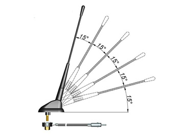 Antena Samochodowa Unicon Fm Asp 23.03