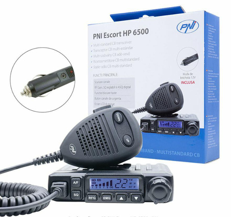 Radio Cb Pni Hp6500 Escort 12v Asq