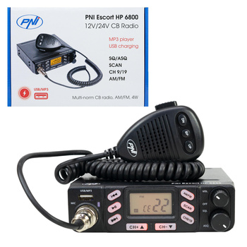 Radio Cb CB PNI Escort HP6800 ASQ, 12/24