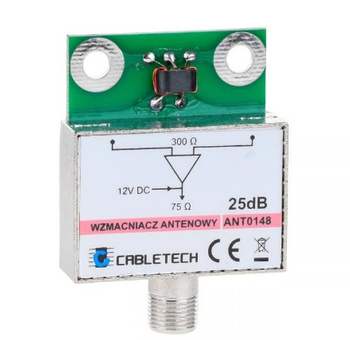 Wzmacniacz Antenowy Ekranowany 25Db