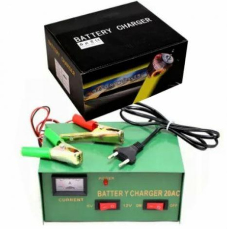 Prostownik samochodowy  20A 6V 12V 