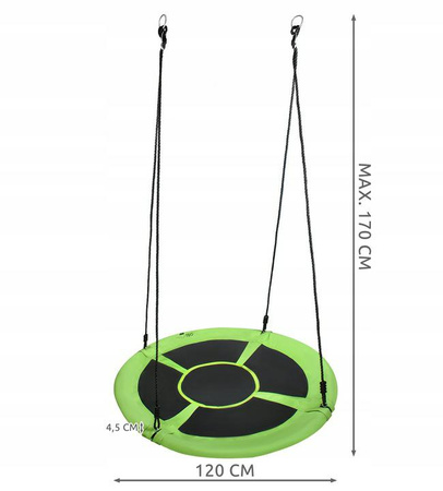 Huśtawka bocianie gniazdo 120cm