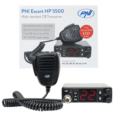 Radio Cb Pni  HP5500, multistandardowa, 