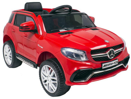 Samochód autko MERCEDES-BENZ GLE63S czer