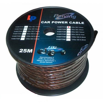 Kabel Samochodowy 2Ga Od12Mm Cu Rolka25