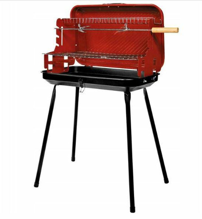 Grill prostokątny walizkowy 49x30x53