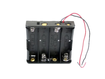 Koszyk Na Baterie 4Xaa Płaski