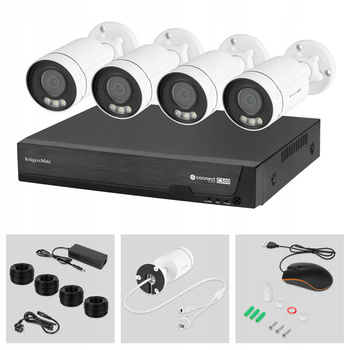 Zestaw do monitoringu IP Kruger&Matz