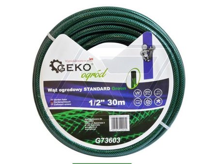 Wąż Ogrodowy Standard Green 1/2" 30M