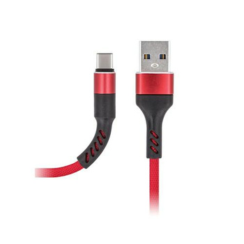 Kabel USB UsbC Typu c Maxlife czerwony