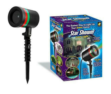 Laser świąteczny Star Shower projektor 