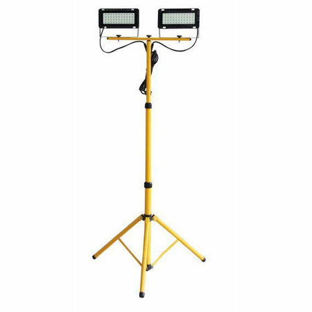 Naświetlacz LED 2x40W 3500lm na statywie