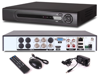 Rejestrator Ahd/Ip/Analog 4-Kanały 4Mpix