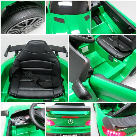 Samochodzik Autko Mercedes GTR-S zielony