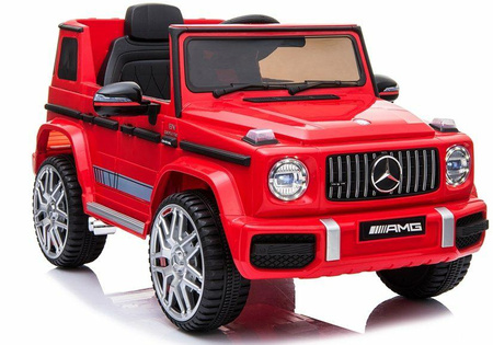 Auto na Akumulator Mercedes G63 czerwony