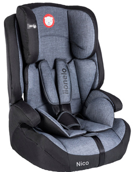 Fotelik samochodowy Lionello Nico Black