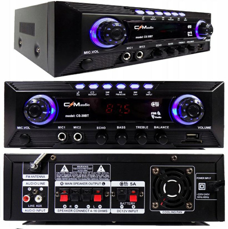 Wzmacniacz Amplifier CS-30BT bluetooth, 