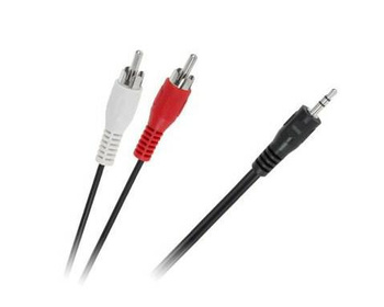 Kabel Jack 3,5-2 X Rca 5m