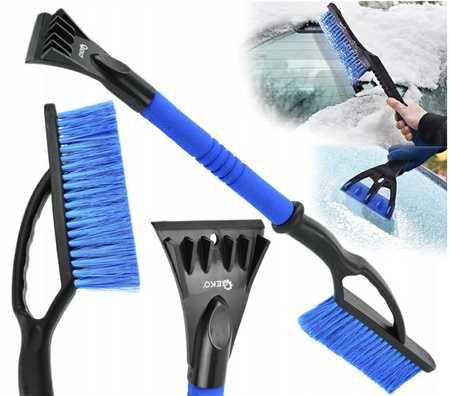 Szczotka ze skrobakiem - do odśnieżania 