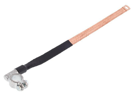 Przewód płaski 400 mm z klemą FI 25,    