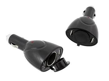 Ładowarka Samochodowa 2Xusb 5V Plp35A