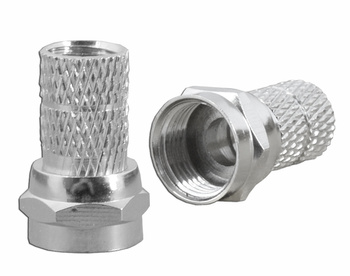 Wtyk Satelitarny F 4,8Mm/ 18,5Mm 100szt