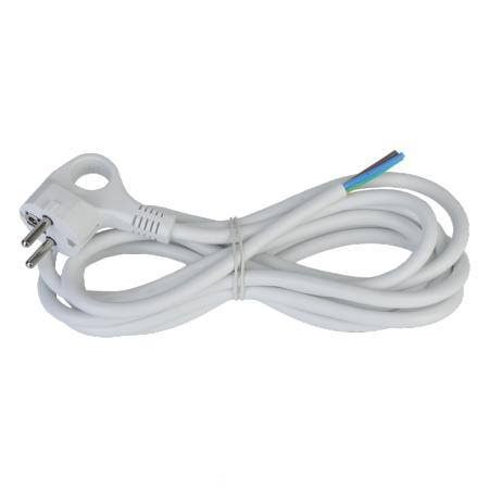 Kabel Elektryczny Biały 1,5M 3X1,5Mm