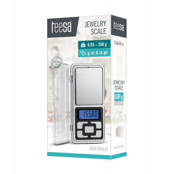 Waga jubilerska Teesa TSA0815 dokładność